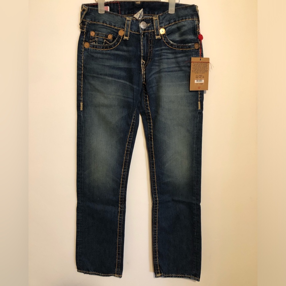 NWT True Religion Men’s Straight Denim Made in USA